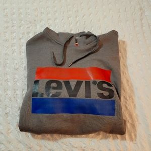Mens Levi's Gray hoodie